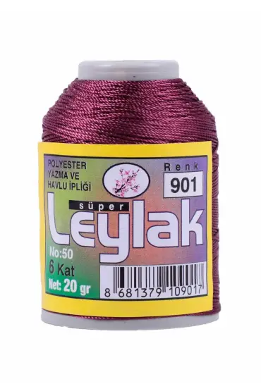 Leylak Oya ve Dantel İpi 20 gr 901