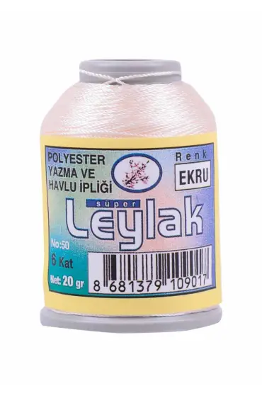 Leylak Oya ve Dantel İpi 20 gr Ekru