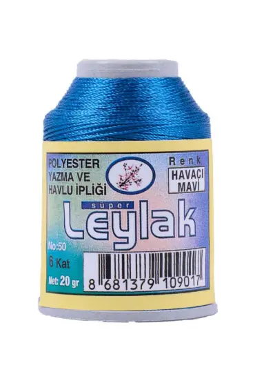 Leylak Oya ve Dantel İpi 20 gr Havacı Mavi