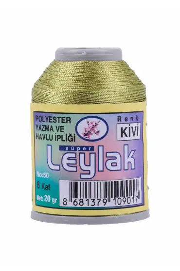 Leylak Oya ve Dantel İpi 20 gr Kivi