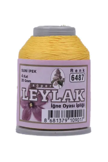 Leylak Suni İpek Oya İpi 20 gr 6487