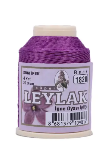 Leylak Suni İpek Oya İpi 20 gr 1820