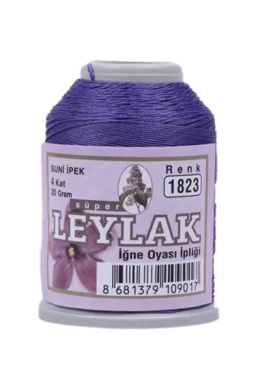 Leylak Suni İpek Oya İpi 20 gr 1823