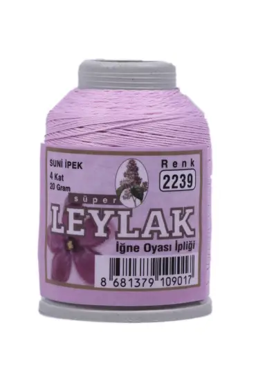 Leylak Suni İpek Oya İpi 20 gr 2239