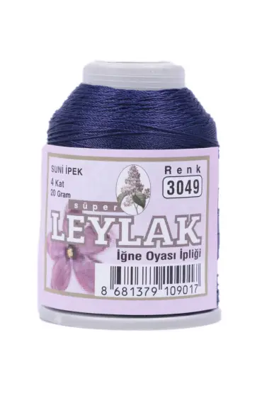 Leylak Suni İpek Oya İpi 20 gr 3049