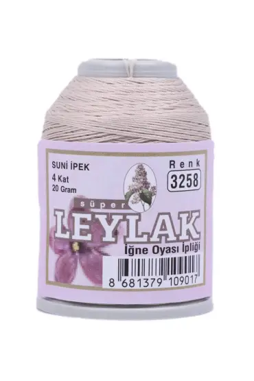 Leylak Suni İpek Oya İpi 20 gr 3258