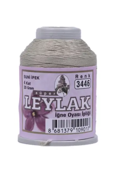 Leylak Suni İpek Oya İpi 20 gr 3446