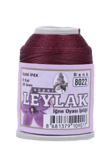 Leylak Suni İpek Oya İpi 20 gr 8022