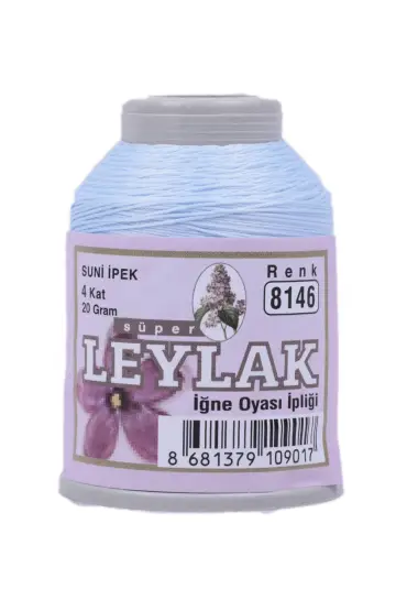 Leylak Suni İpek Oya İpi 20 gr 8146