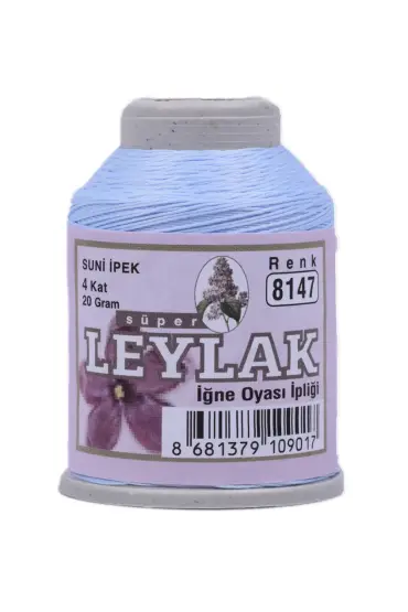 Leylak Suni İpek Oya İpi 20 gr 8147