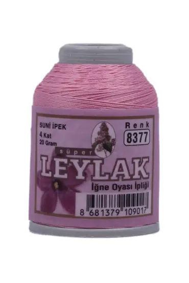 Leylak Suni İpek Oya İpi 20 gr 8377