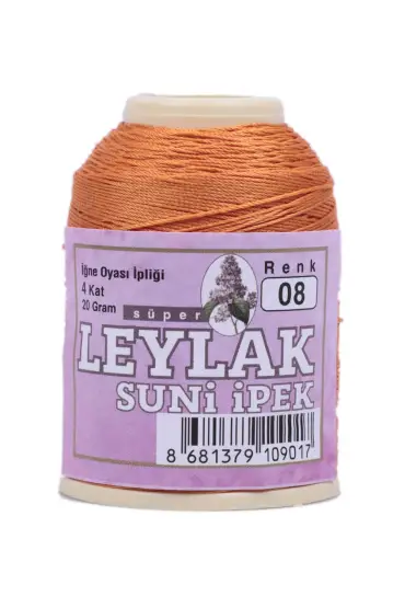 Leylak Suni İpek Oya İpi 20 gr 008