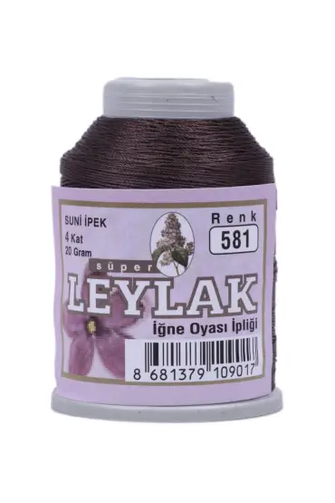 Leylak Suni İpek Oya İpi 20 gr 581