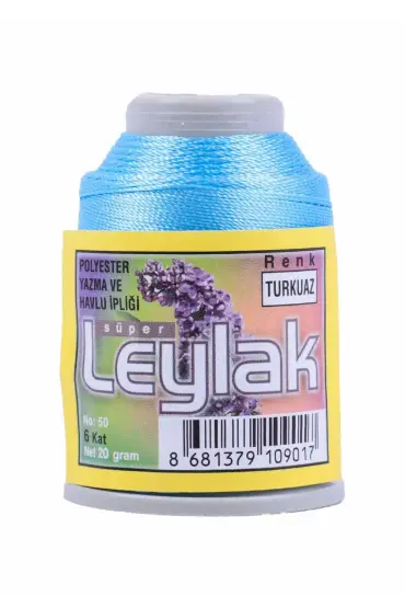 Leylak Oya ve Dantel İpi 20 gr Turkuaz