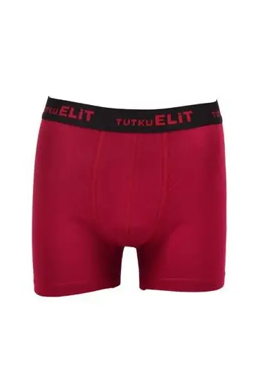 Tutku Elit Modal Elastan Spor Erkek Boxer 1252 | Bordo