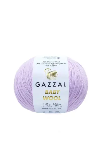 Gazzal Baby Wool El Örgü İpi | Lavanta 823