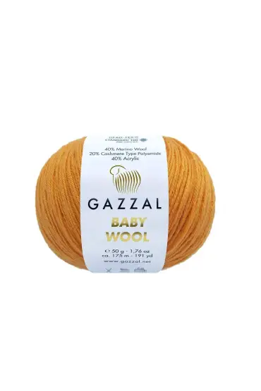 Gazzal Baby Wool El Örgü İpi | Kayısı 837