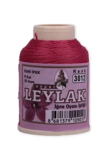 Leylak Suni İpek Oya İpi 20 gr 3012