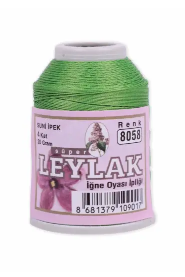 Leylak Suni İpek Oya İpi 20 gr 8058