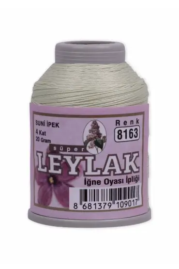 Leylak Suni İpek Oya İpi 20 gr 8163