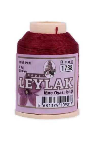 Leylak Suni İpek Oya İpi 20 gr 1738