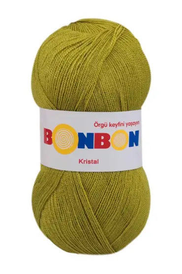 Bonbon Kristal El Örgü İpi  | Yeşil 98229