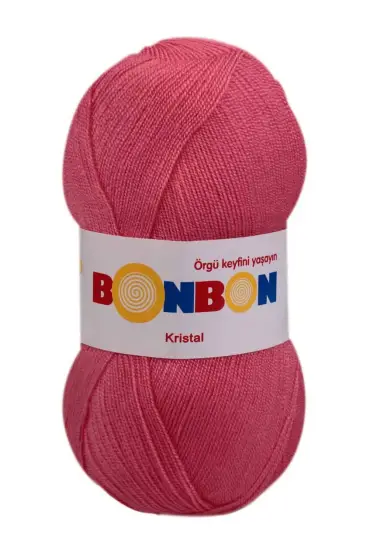 Bonbon Kristal El Örgü İpi  | Pembe 98230