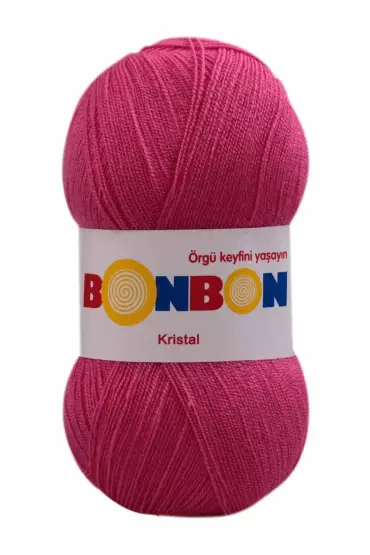 Bonbon Kristal El Örgü İpi  | Orkide Pembe 98319