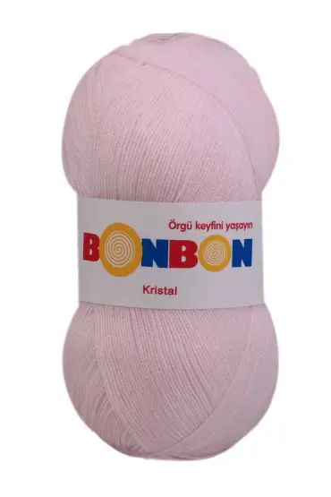 Bonbon Kristal El Örgü İpi  | Açık Pembe 98331