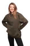 Kapşonlu 3 İplik Sweatshirt 0153 | Haki