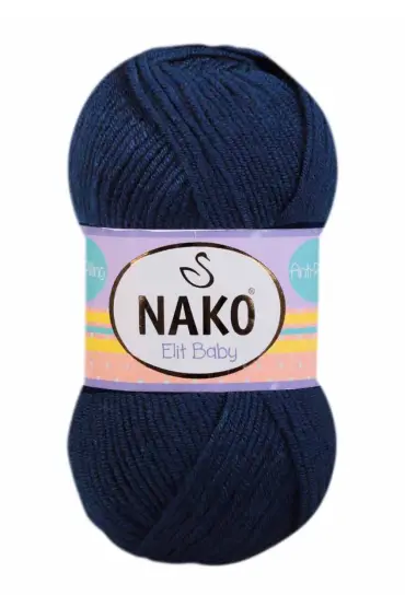 Nako Elit Baby El Örgü İpi  | Navy 10094