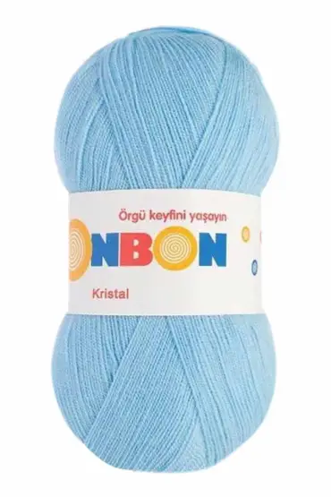 Bonbon Kristal El Örgü İpi  | Ufuk Mavisi 98231