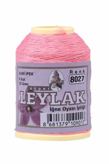 Leylak Suni İpek Oya İpi 20 gr 8027