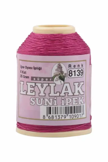 Leylak Suni İpek Oya İpi 20 gr 8139