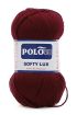 Polosu Softy Lux El Örgü İpi Bordo 407