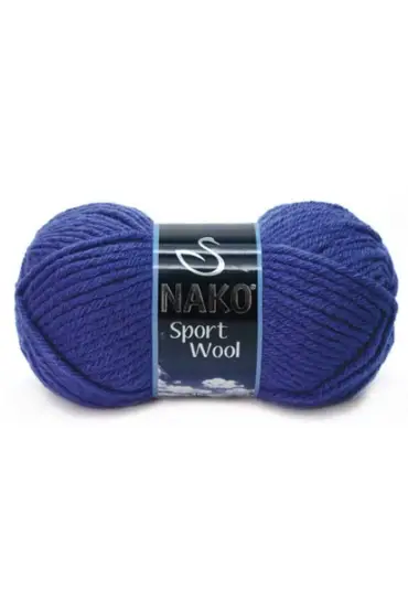 Nako Sport Wool El Örgü İpi  Saks 10472