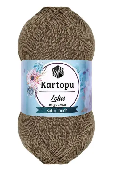 Kartopu Lotus El Örgü İpi  Vizon K833