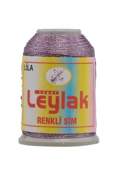 Leylak Renkli Sim İpliği Lila