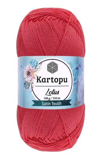 Kartopu Lotus El Örgü İpi  Şeker Pembe K810