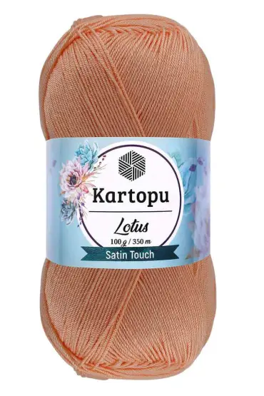 Kartopu Lotus El Örgü İpi  Şeftali K277