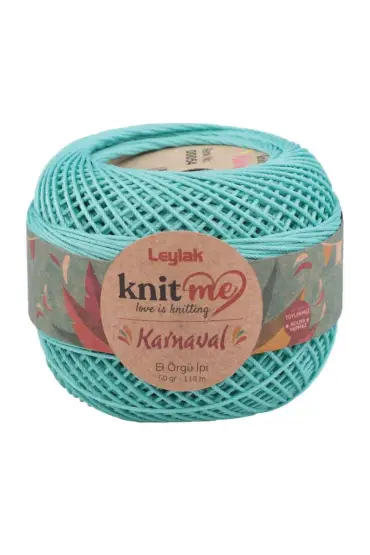 Knit me Karnaval El Örgü İpi Yeşil 00054 50 gr.