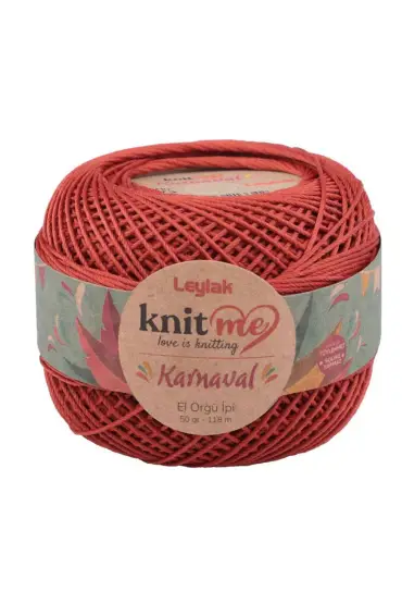 Knit me Karnaval El Örgü İpi Tarçın 01773 50 gr.