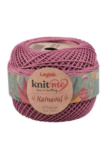 Knit me Karnaval El Örgü İpi Gül Kurusu 01723 50 gr.