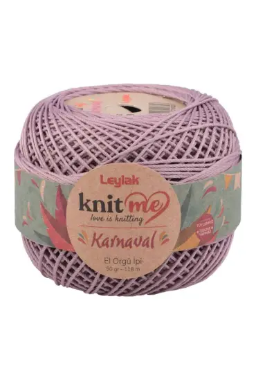 Knit me Karnaval El Örgü İpi Lila 03403 50 gr.