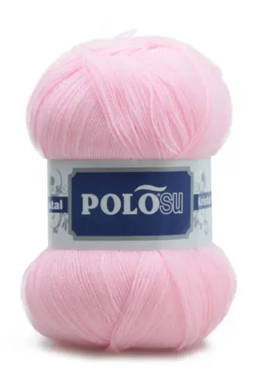 Polosu My Kristal El Örgü İpi Toz Pembe 165