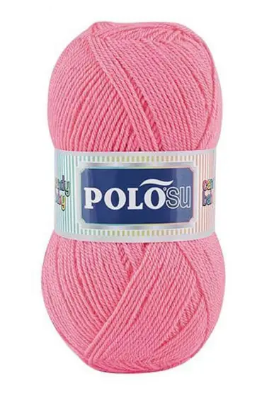 Polosu Candy Baby El Örgü İpi Şeker Pembe 212