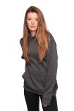 Kapşonlu 3 İplik Sweatshirt 0153 | Antrasit