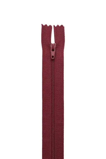 Etek Fermuarı 20 cm Bordo 41