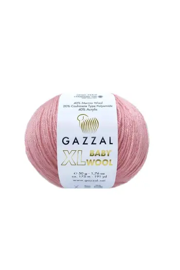 Gazzal Baby Wool XL El Örgü İpi | Pembe 831