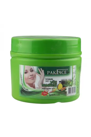 Pakface Yüz Maskesi Yosun Özlü 500 ML x 3 Adet